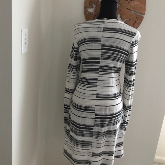 Free People striped/pinstripes knit sweater dress Size S - Picture 3 of 7